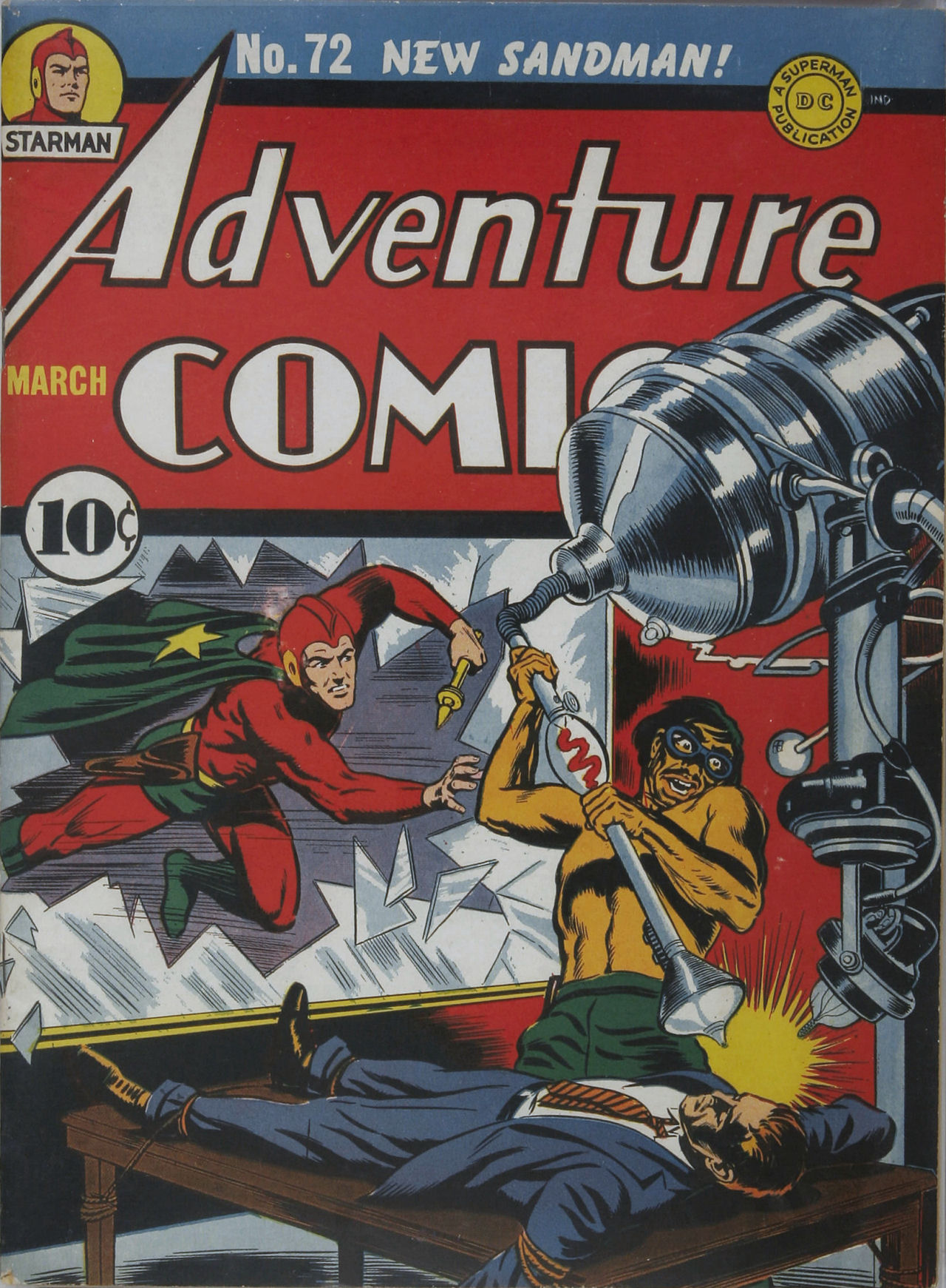 Adventure Comics #72 cover