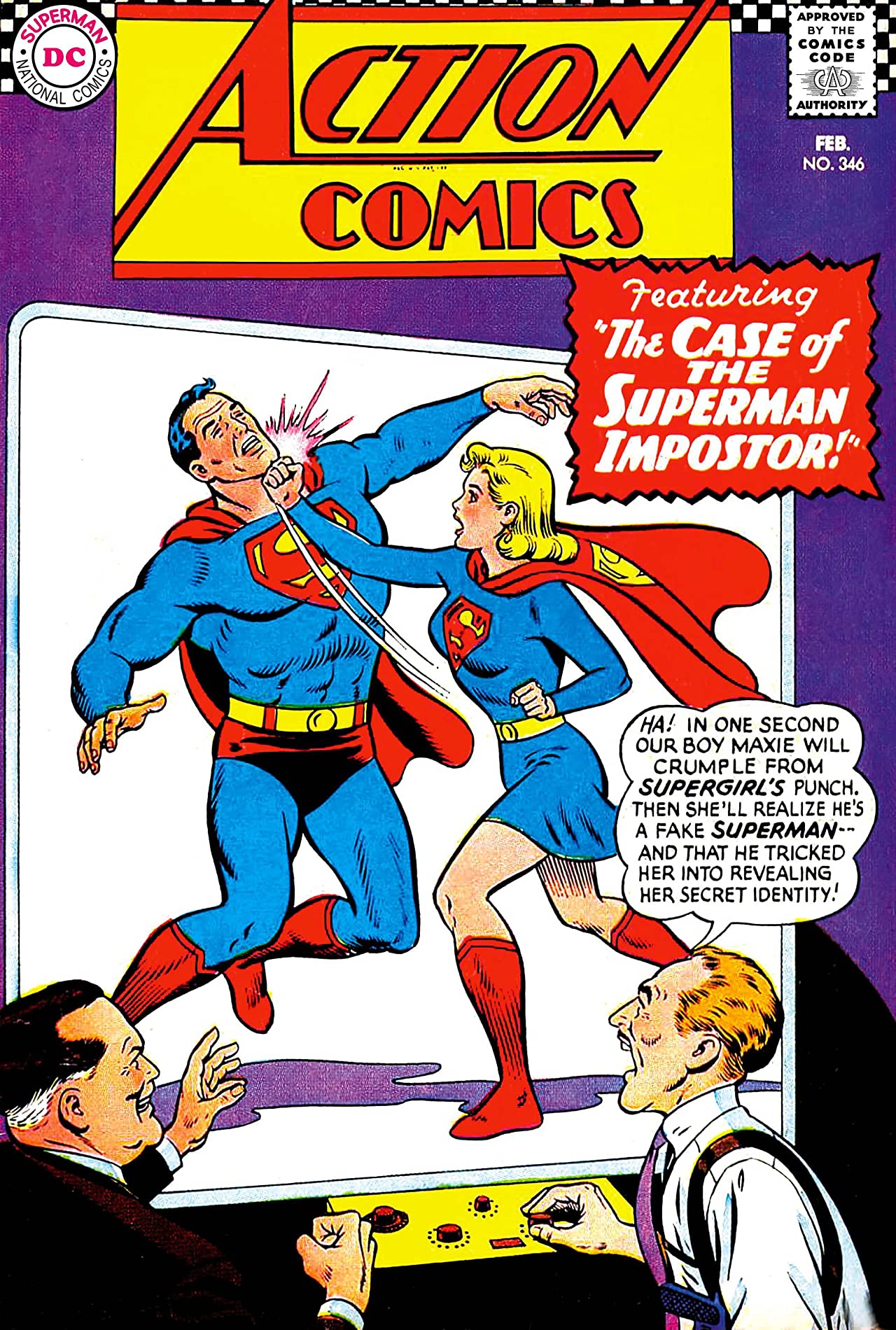 Action Comics #346 cover