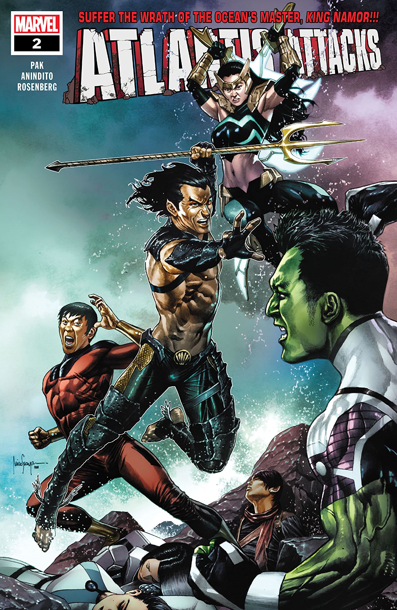 Atlantis Attacks #2 cover