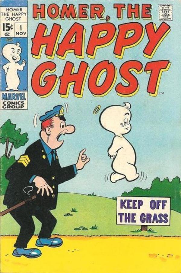 Homer, the Happy Ghost #1 cover