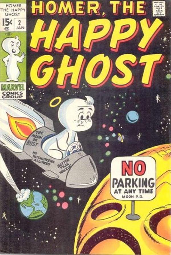 Homer, the Happy Ghost #2 cover