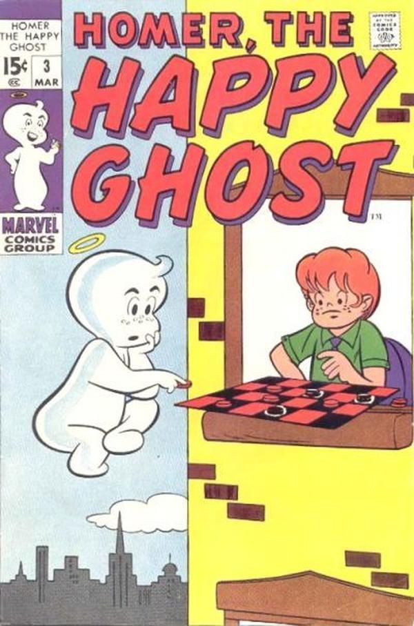 Homer, the Happy Ghost #3 cover