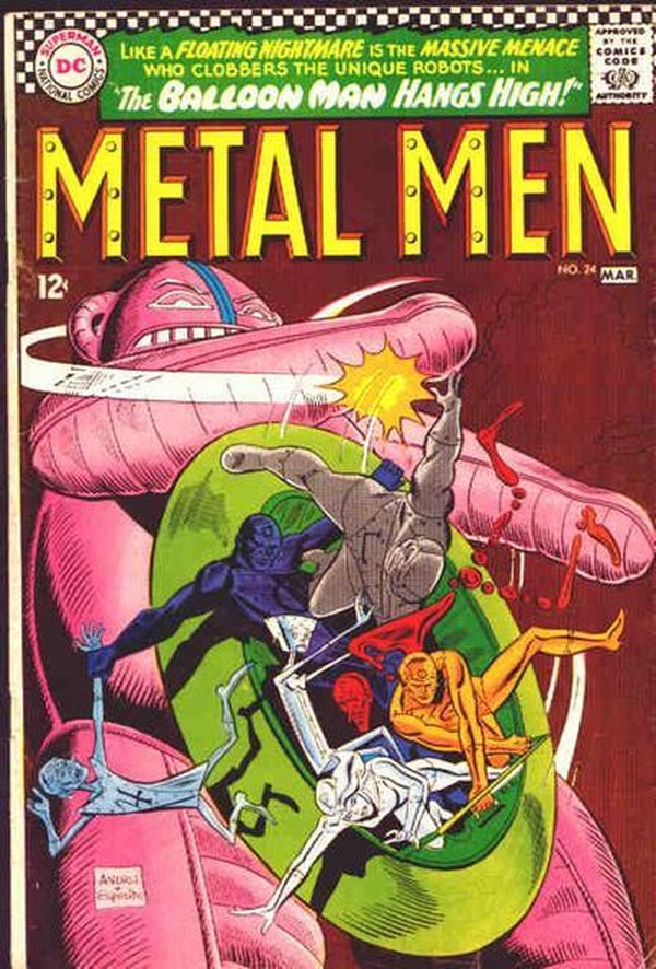 Metal Men #24 cover