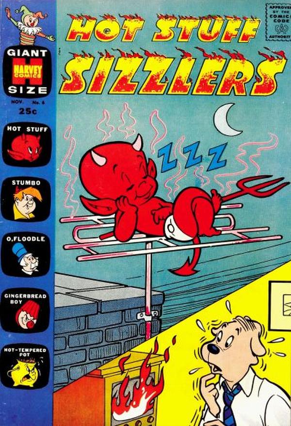 Hot Stuff Sizzlers #6 cover