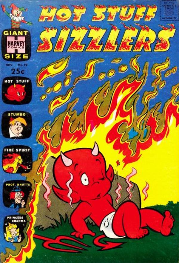 Hot Stuff Sizzlers #10 cover