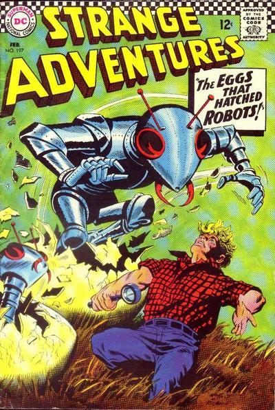 Strange Adventures #197 cover