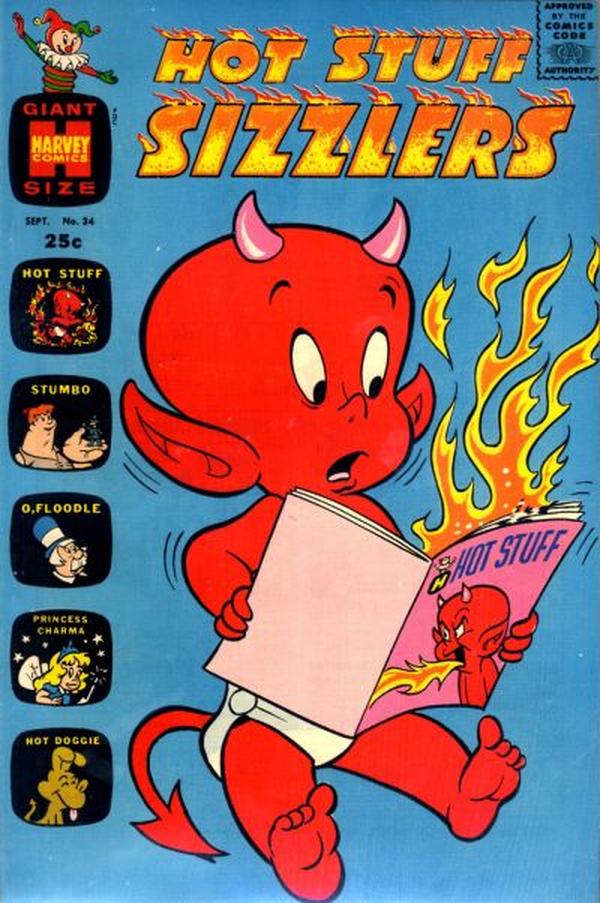 Hot Stuff Sizzlers #34 cover