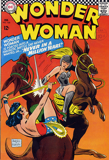 Wonder Woman #168 cover