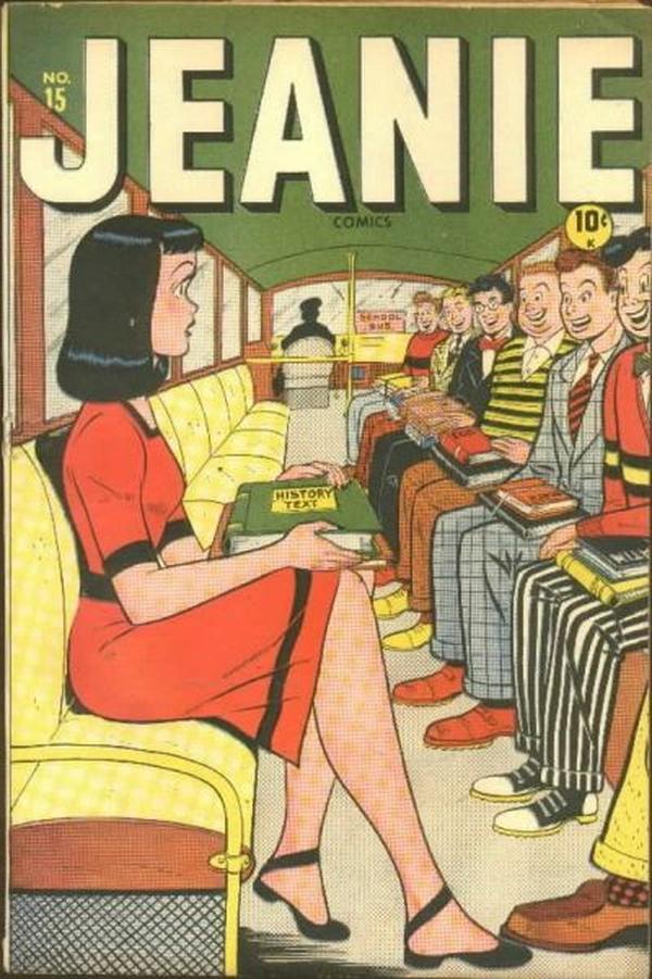Jeanie Comics #15 cover