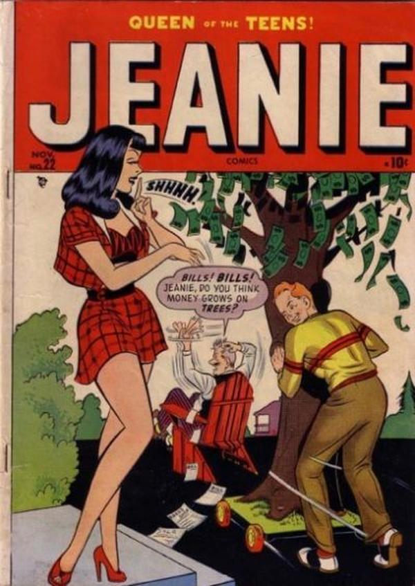 Jeanie Comics #22 cover