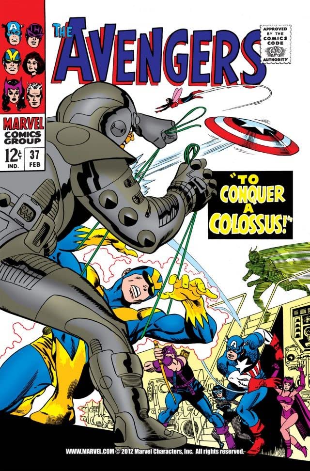 The Avengers #37 cover