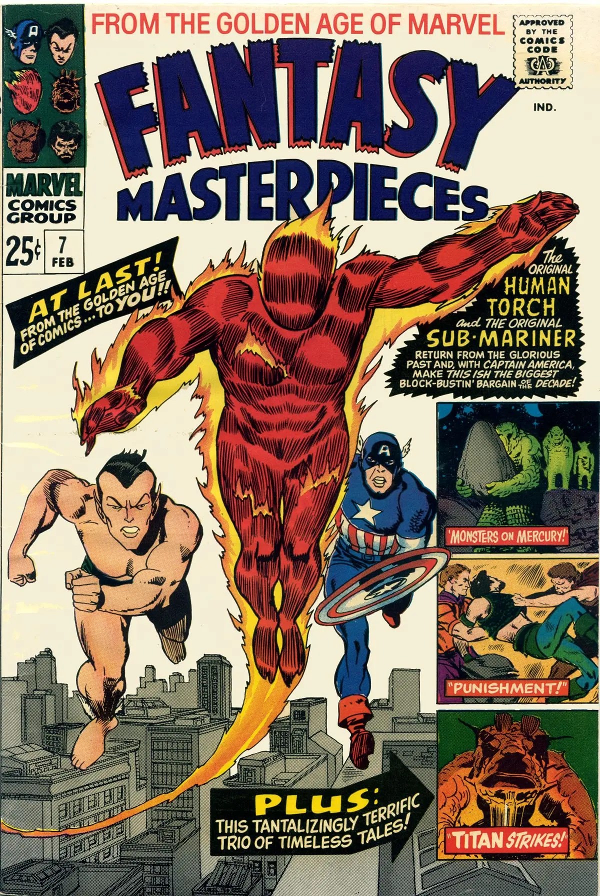 Fantasy Masterpieces #7 cover