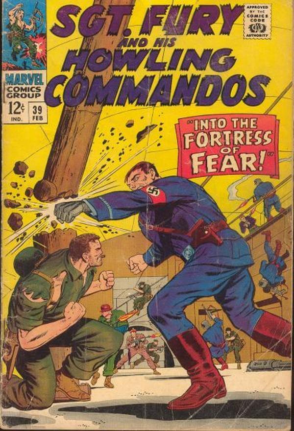 Sgt. Fury #39 cover