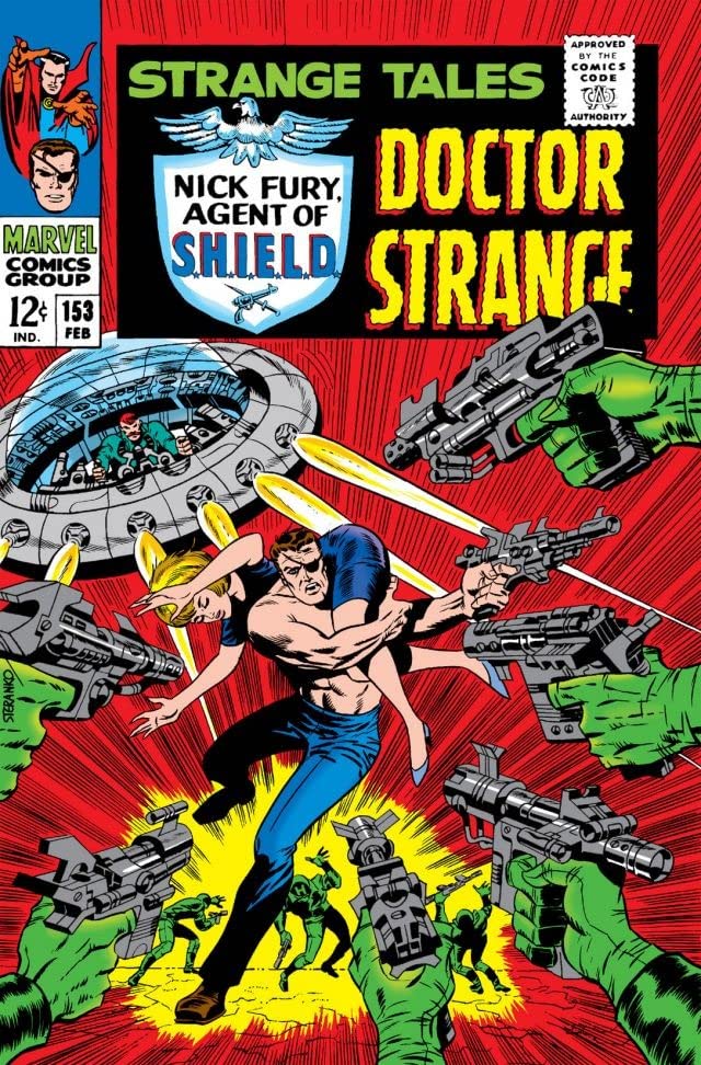 Strange Tales #153 cover