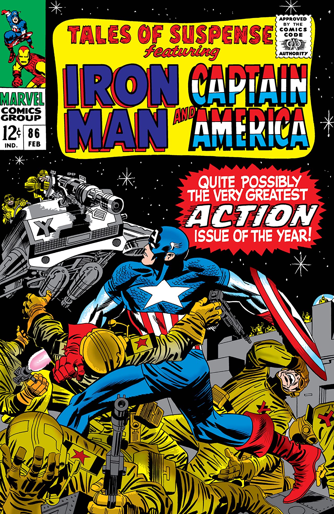 Tales of Suspense #86 cover