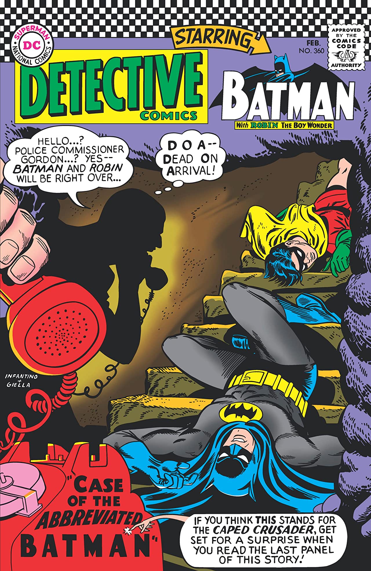 Detective Comics #360 cover