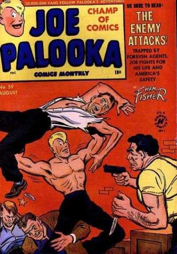 Joe Palooka Comics #59 cover