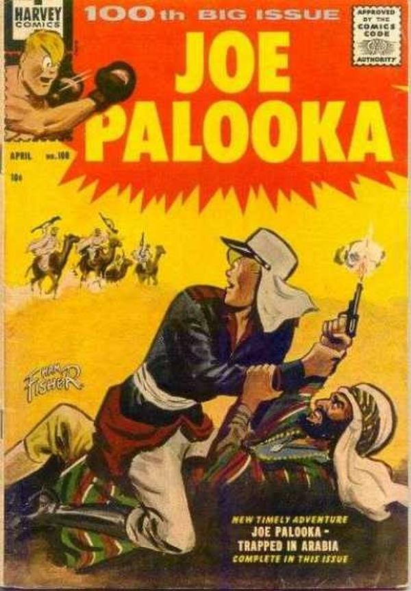 Joe Palooka #100 cover