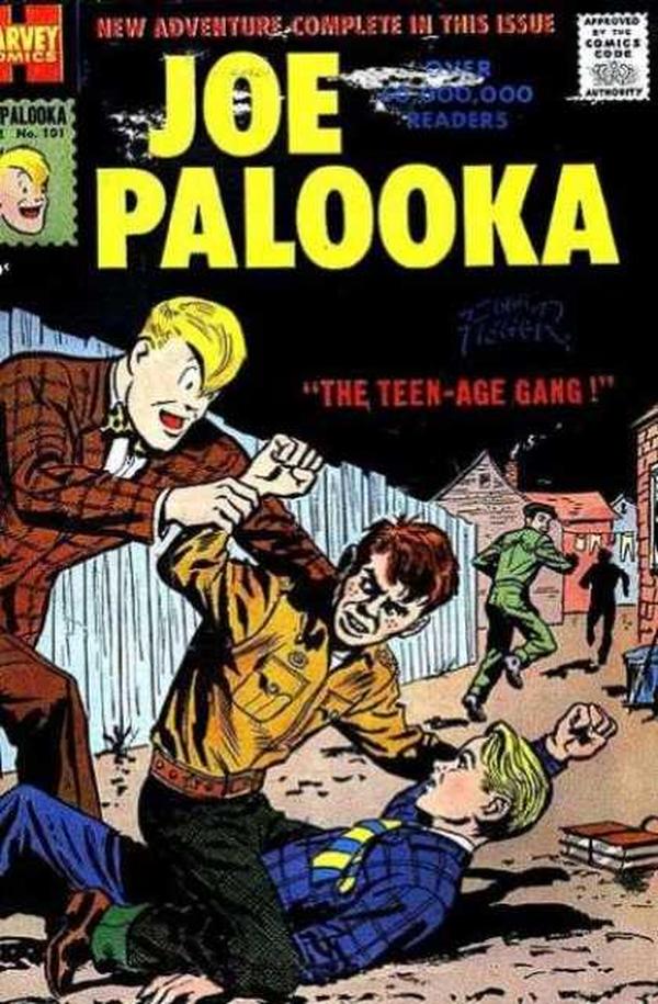 Joe Palooka #101 cover