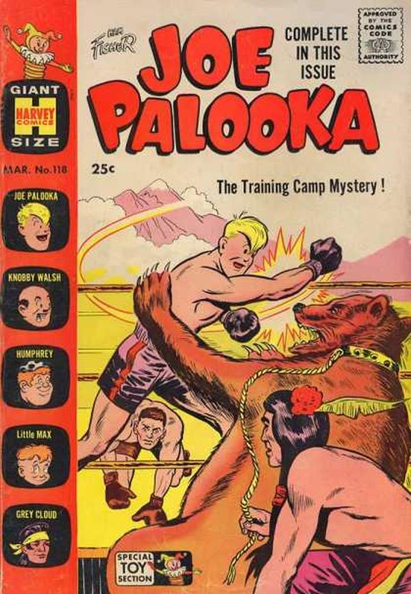 Joe Palooka #118 cover