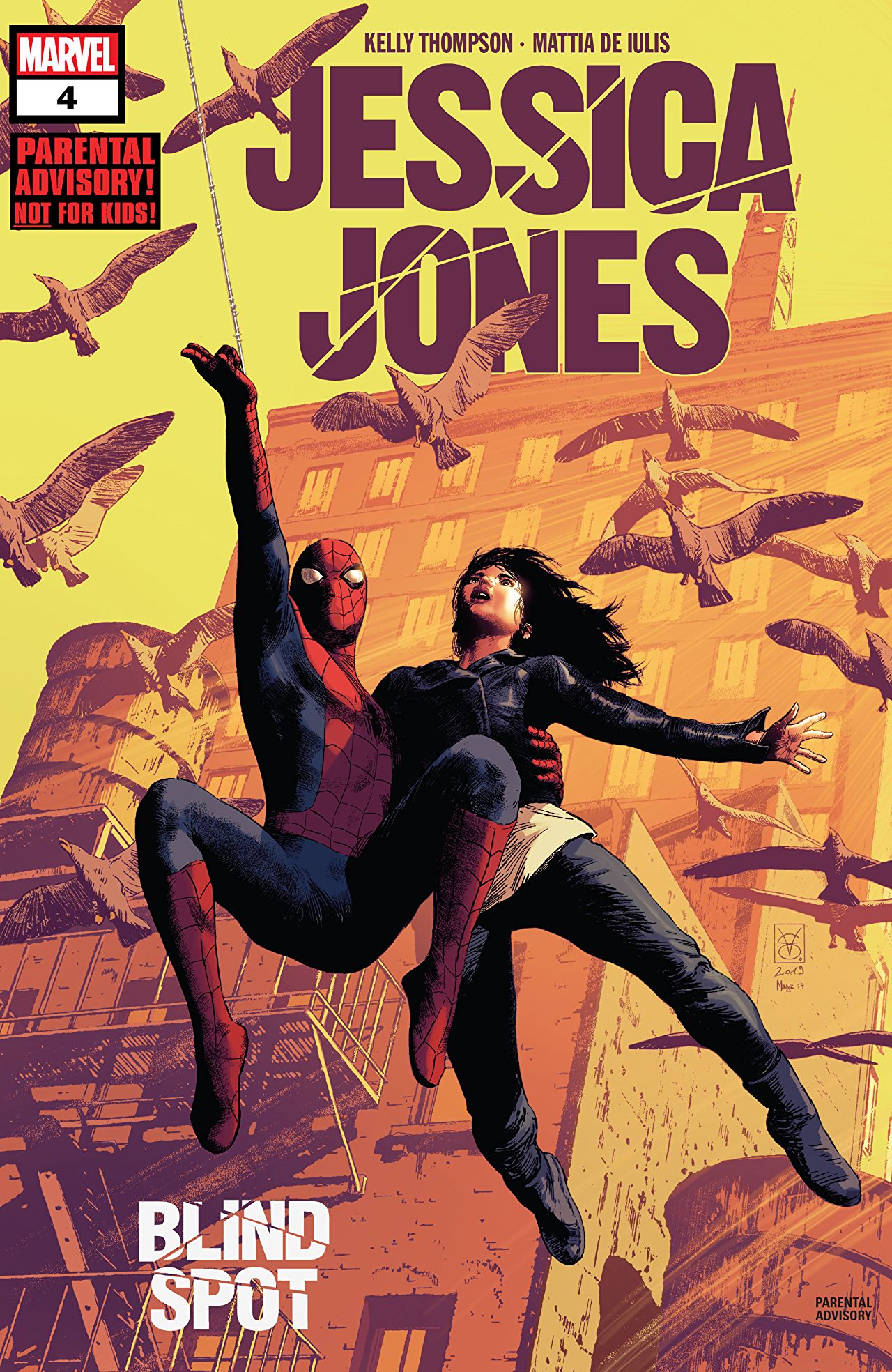 Jessica Jones: Blind Spot #4 cover