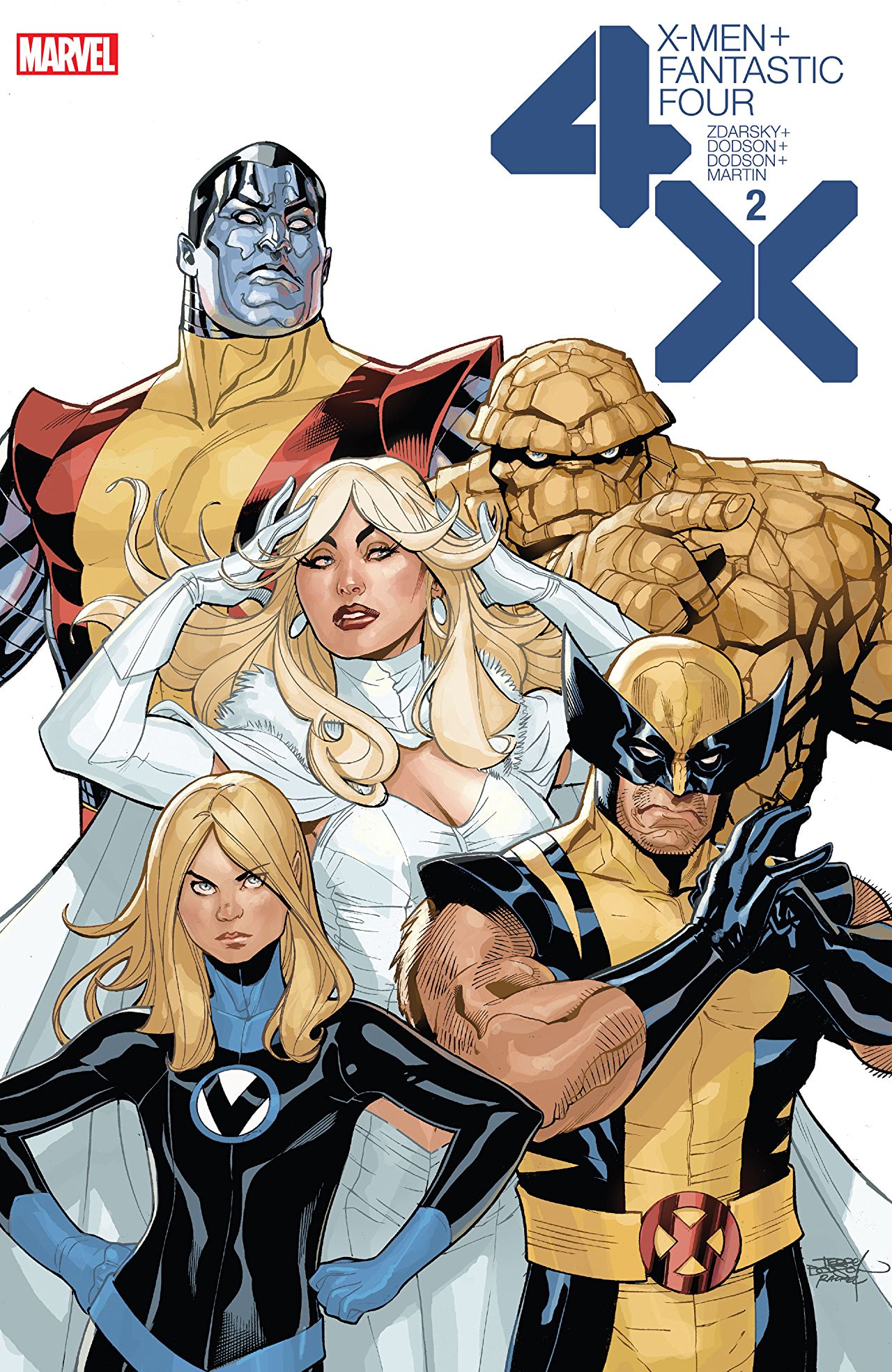X-Men / Fantastic Four #2 cover