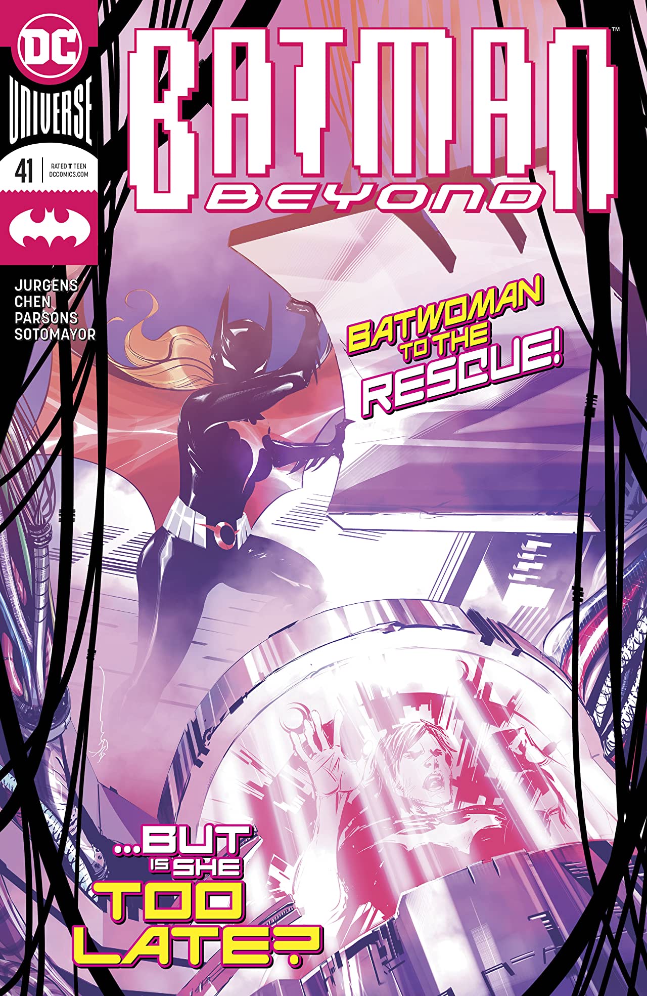 Batman Beyond #41 cover