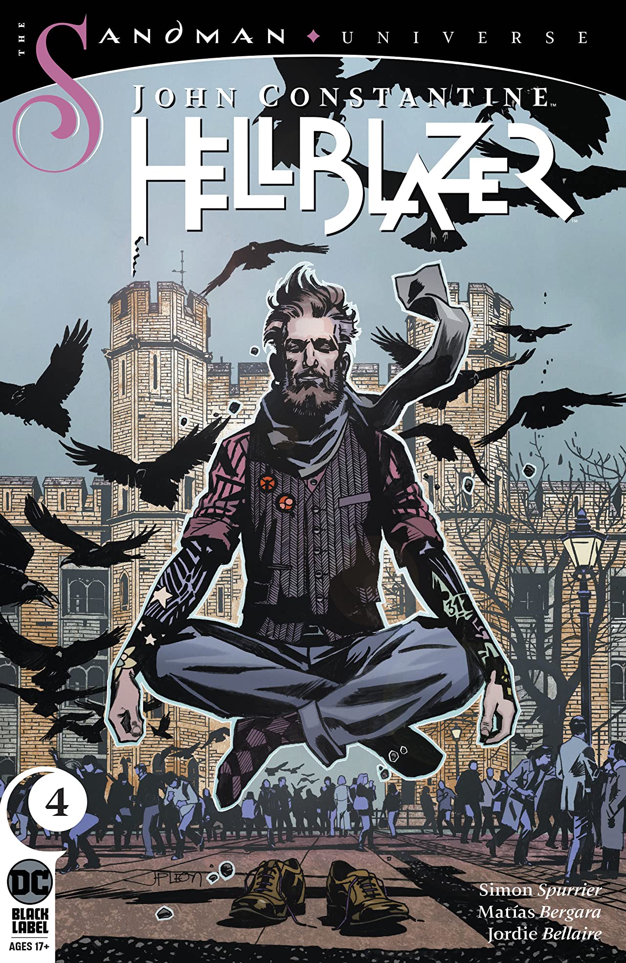 John Constantine: Hellblazer #4 cover