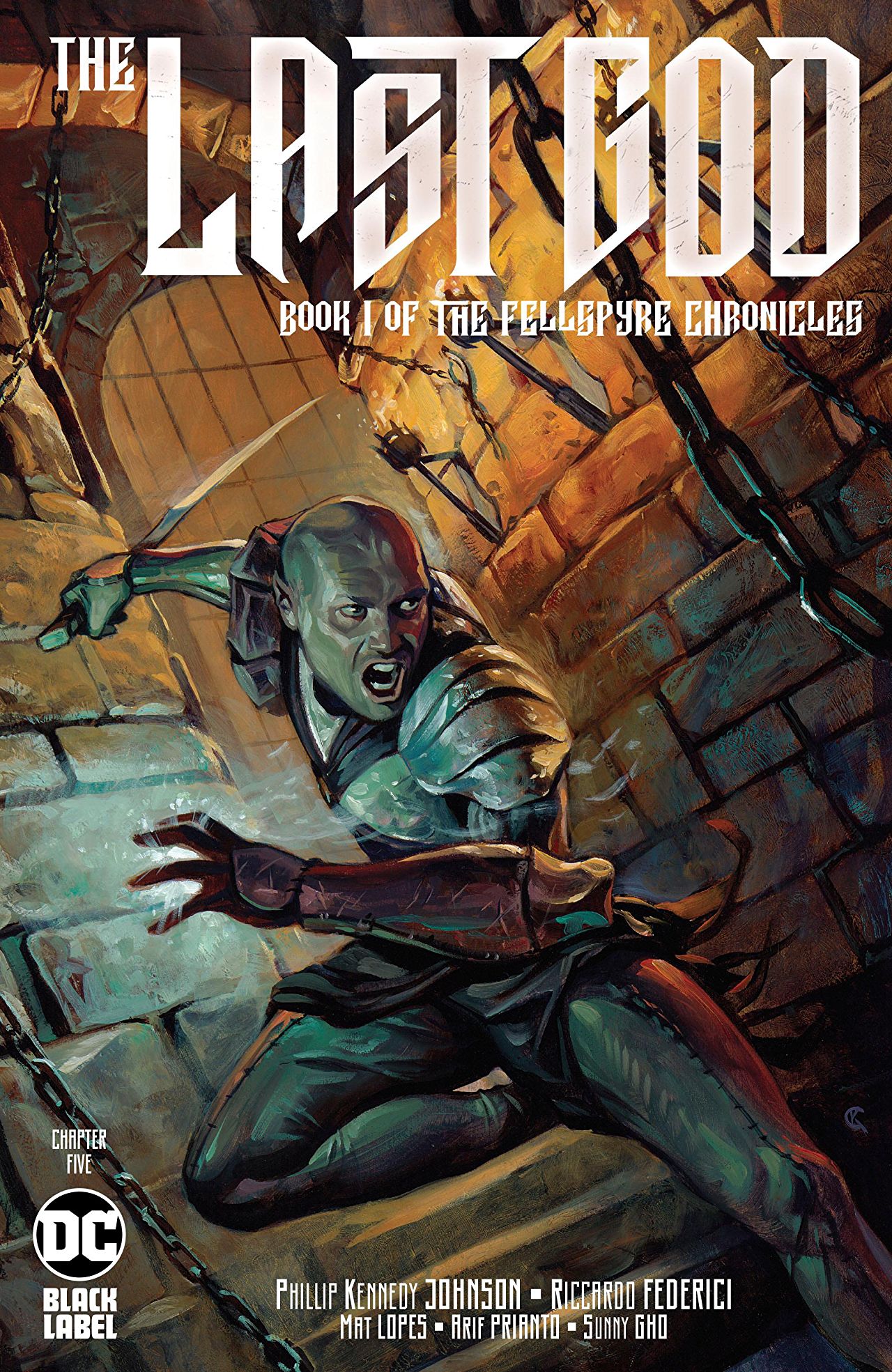 The Last God #5 cover