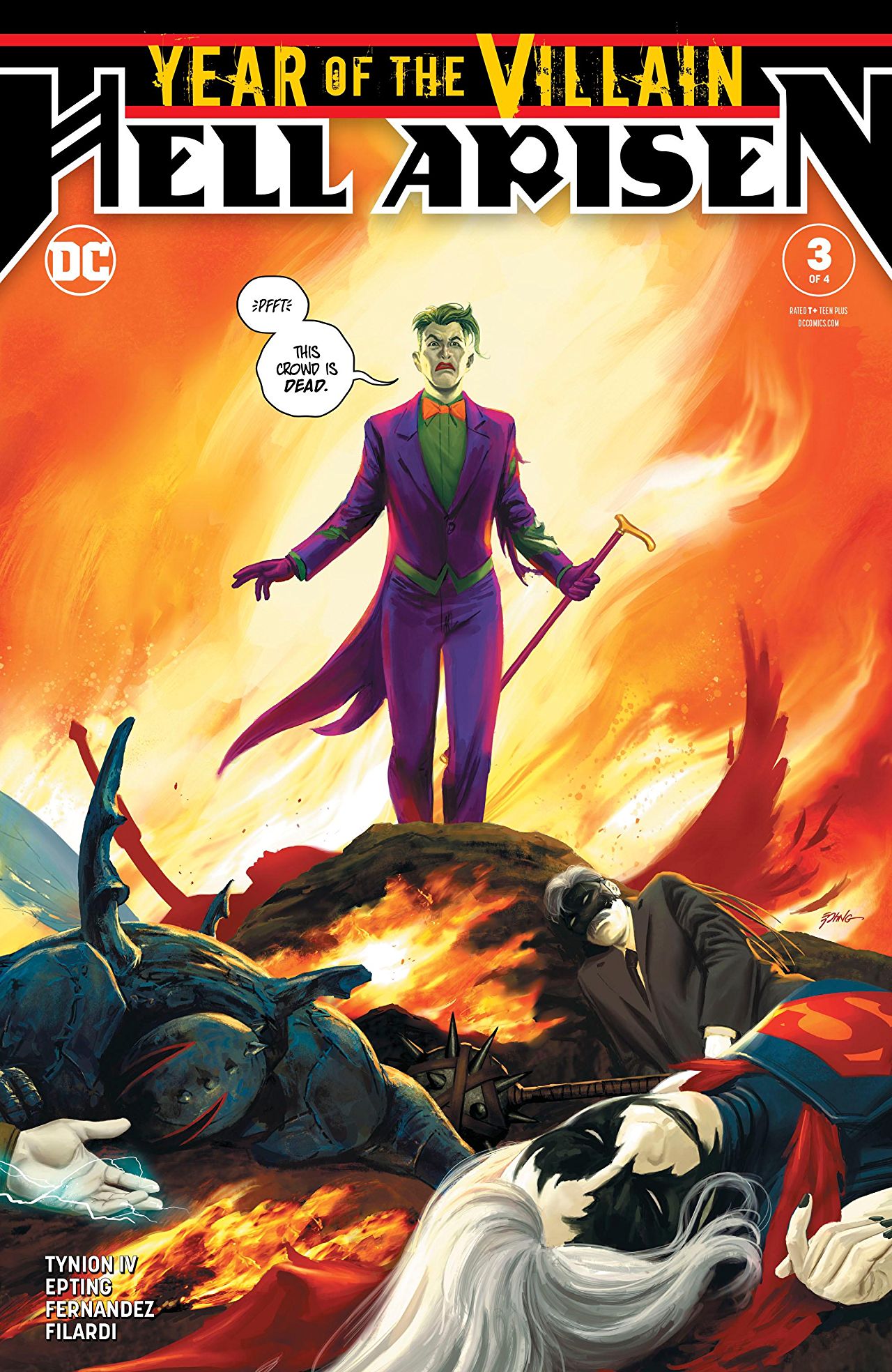 Year of the Villain: Hell Arisen #3 cover