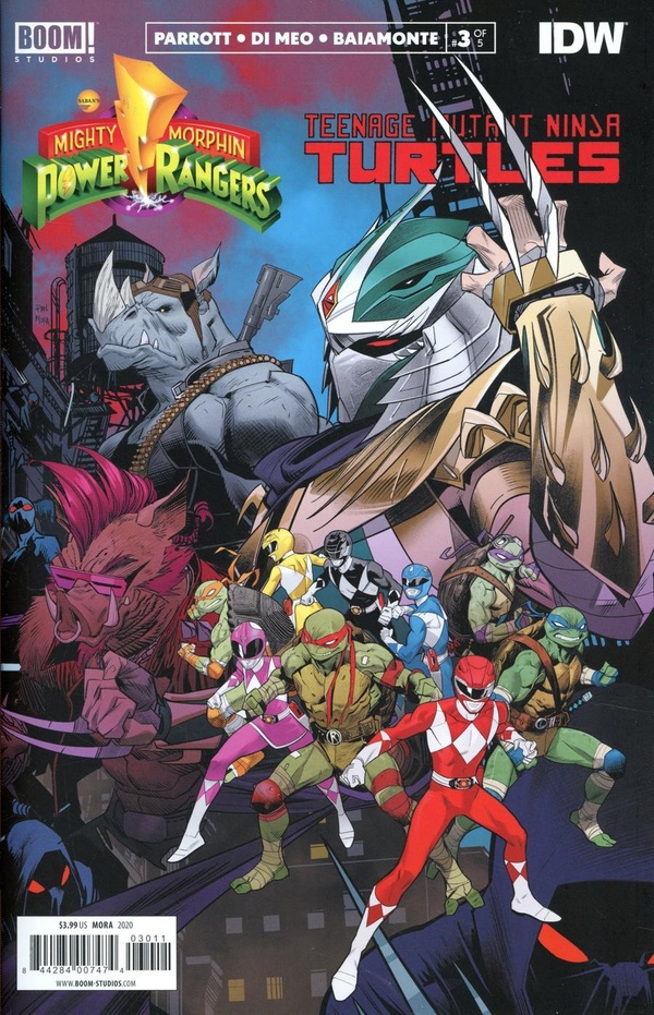 Mighty Morphin Power Rangers / Teenage Mutant Ninja Turtles #3