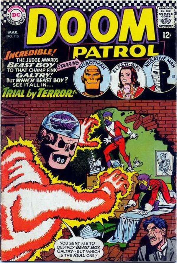 The Doom Patrol #110 cover