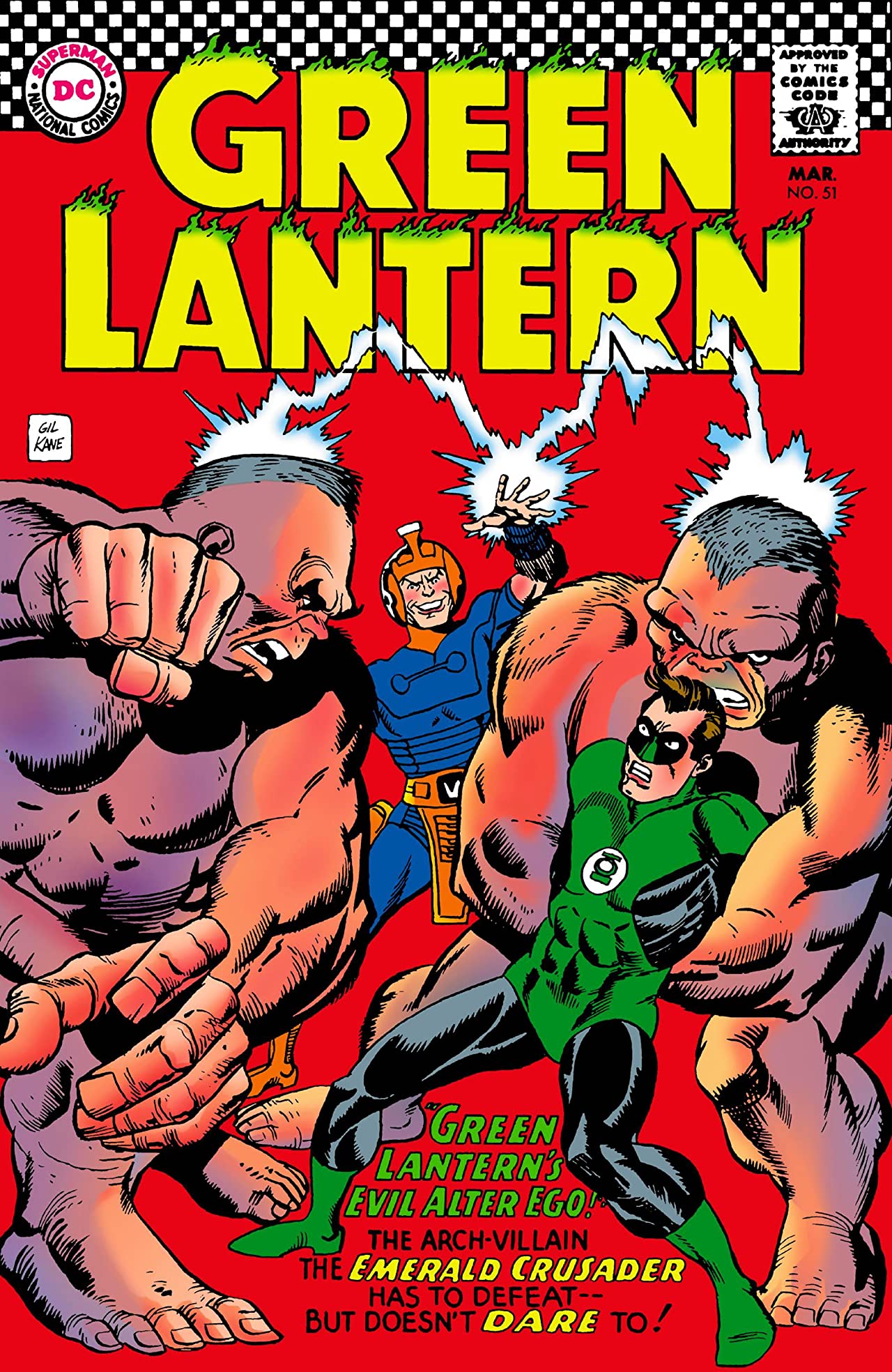 Green Lantern #51 cover