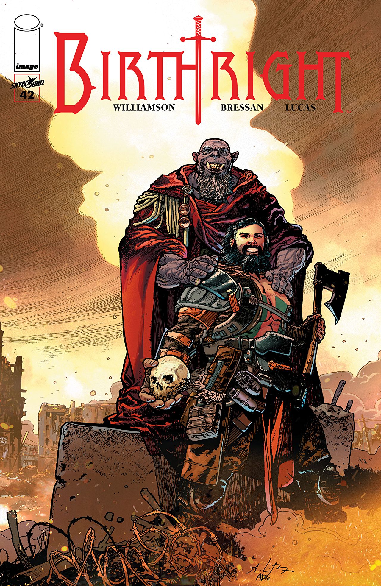 Birthright #42 cover
