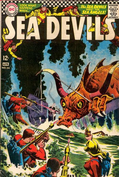Sea Devils #34 cover