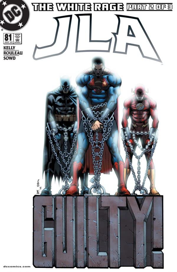 JLA #81 cover