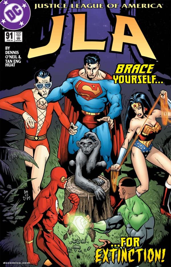 JLA #91 cover