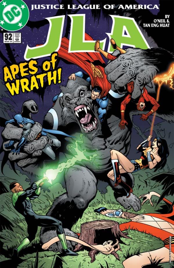 JLA #92 cover