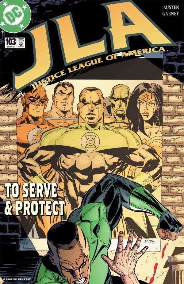 JLA #103 cover