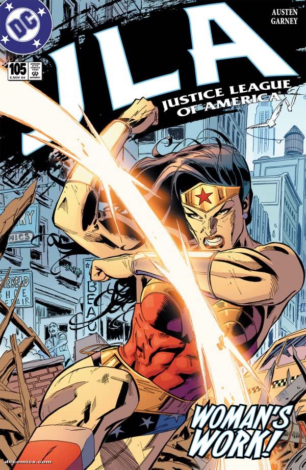 JLA #105 cover