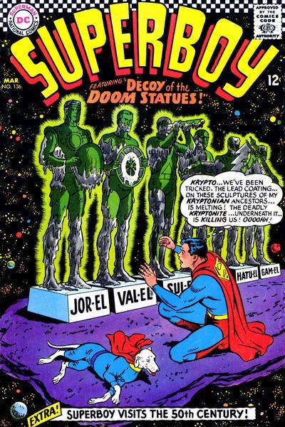 Superboy #136 cover