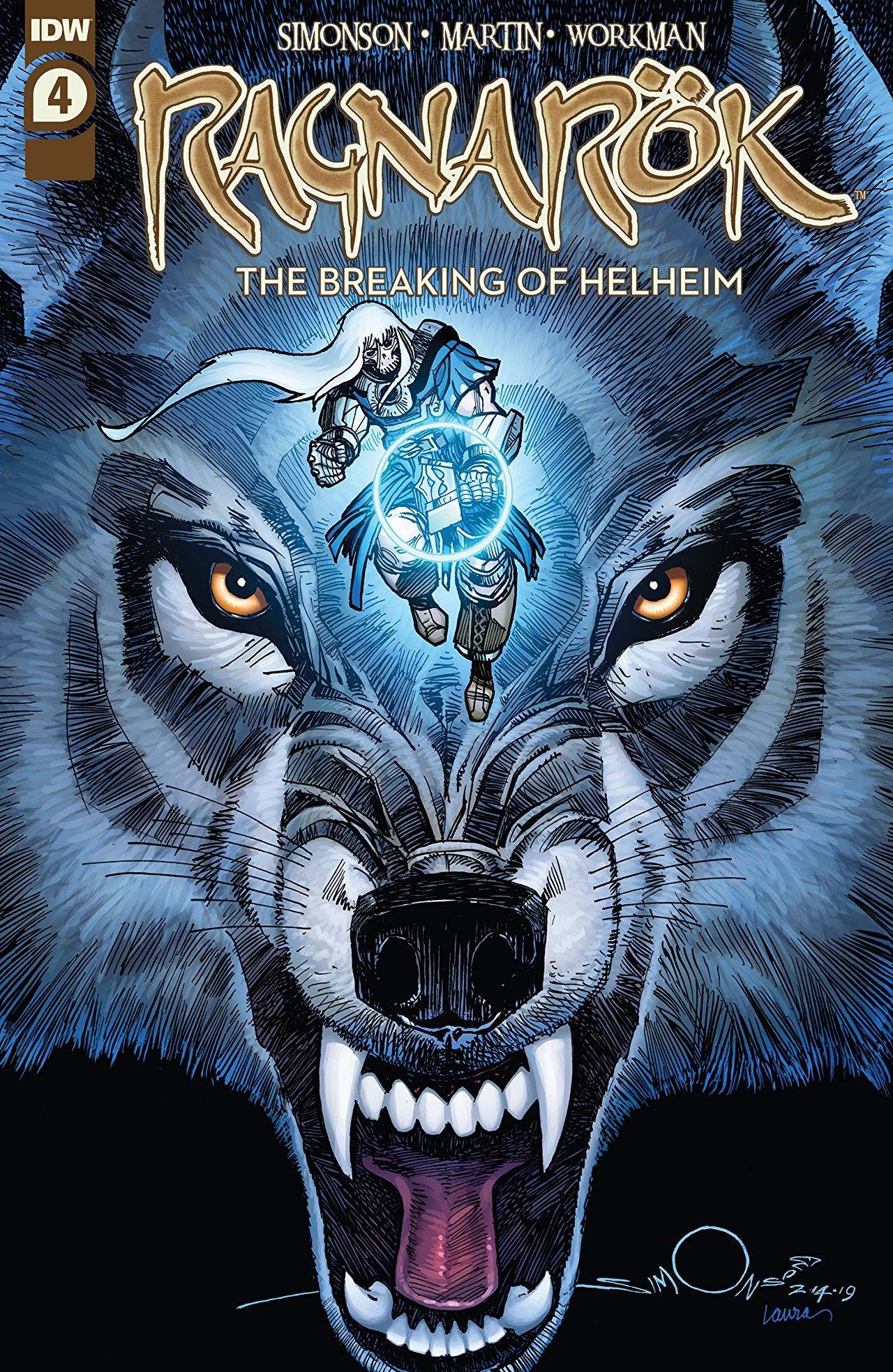 Ragnarök: The Breaking of Helheim #4 cover