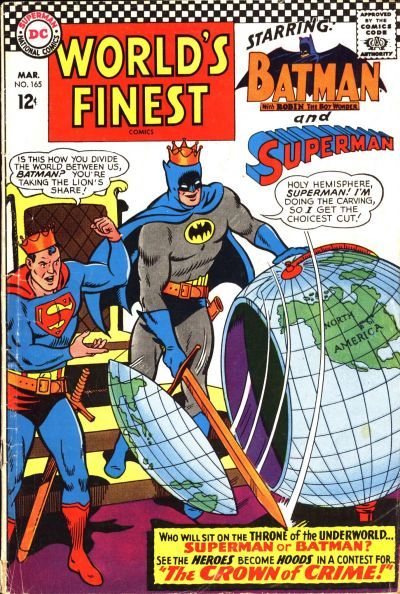 World's Finest Comics #165 cover
