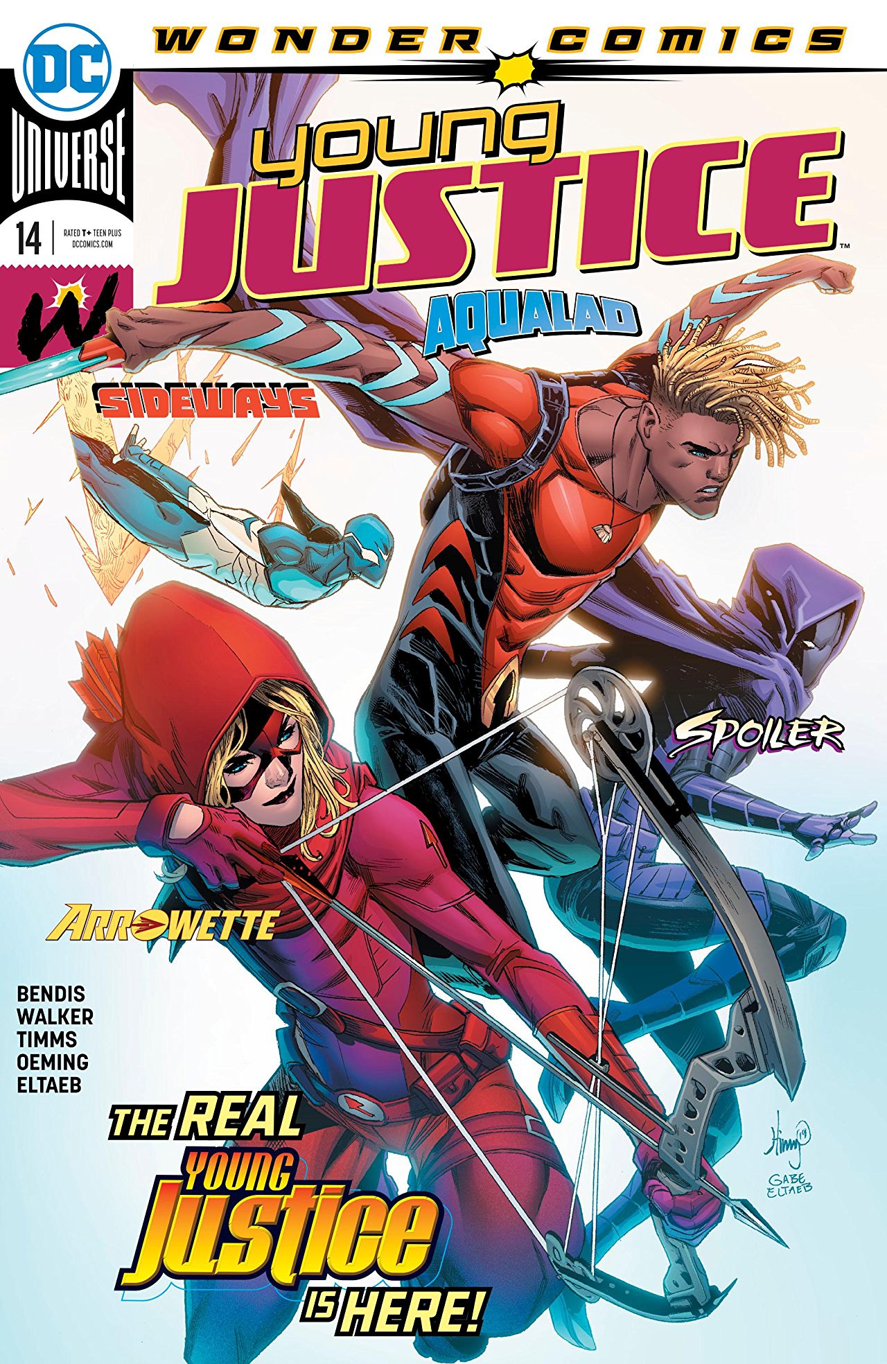 Young Justice #14 cover