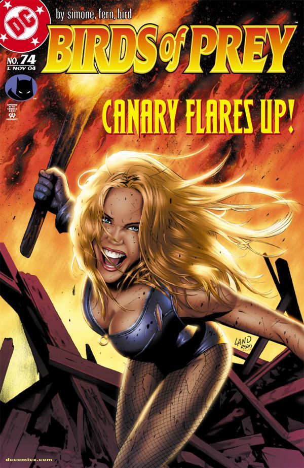 Birds of Prey #74 cover