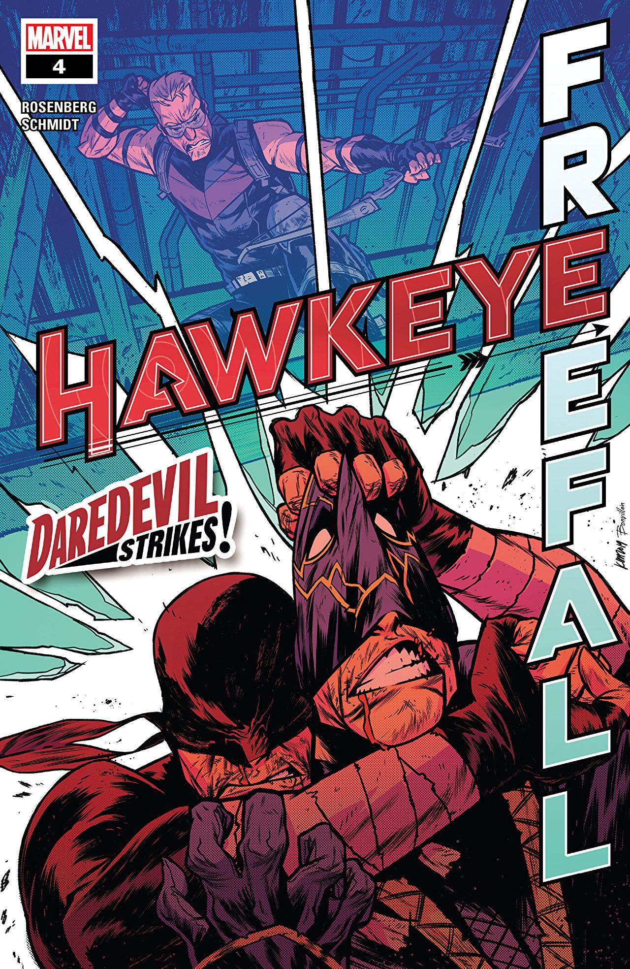 Hawkeye: Freefall #4 cover