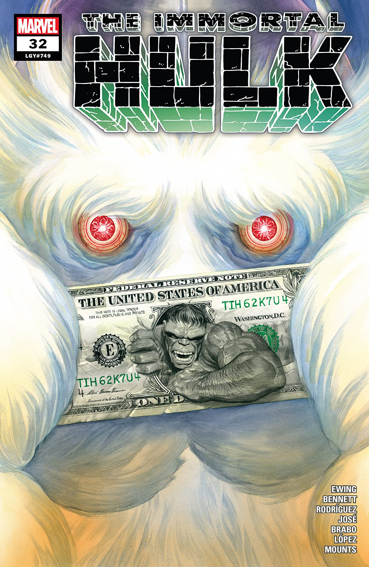 Immortal Hulk #32 cover