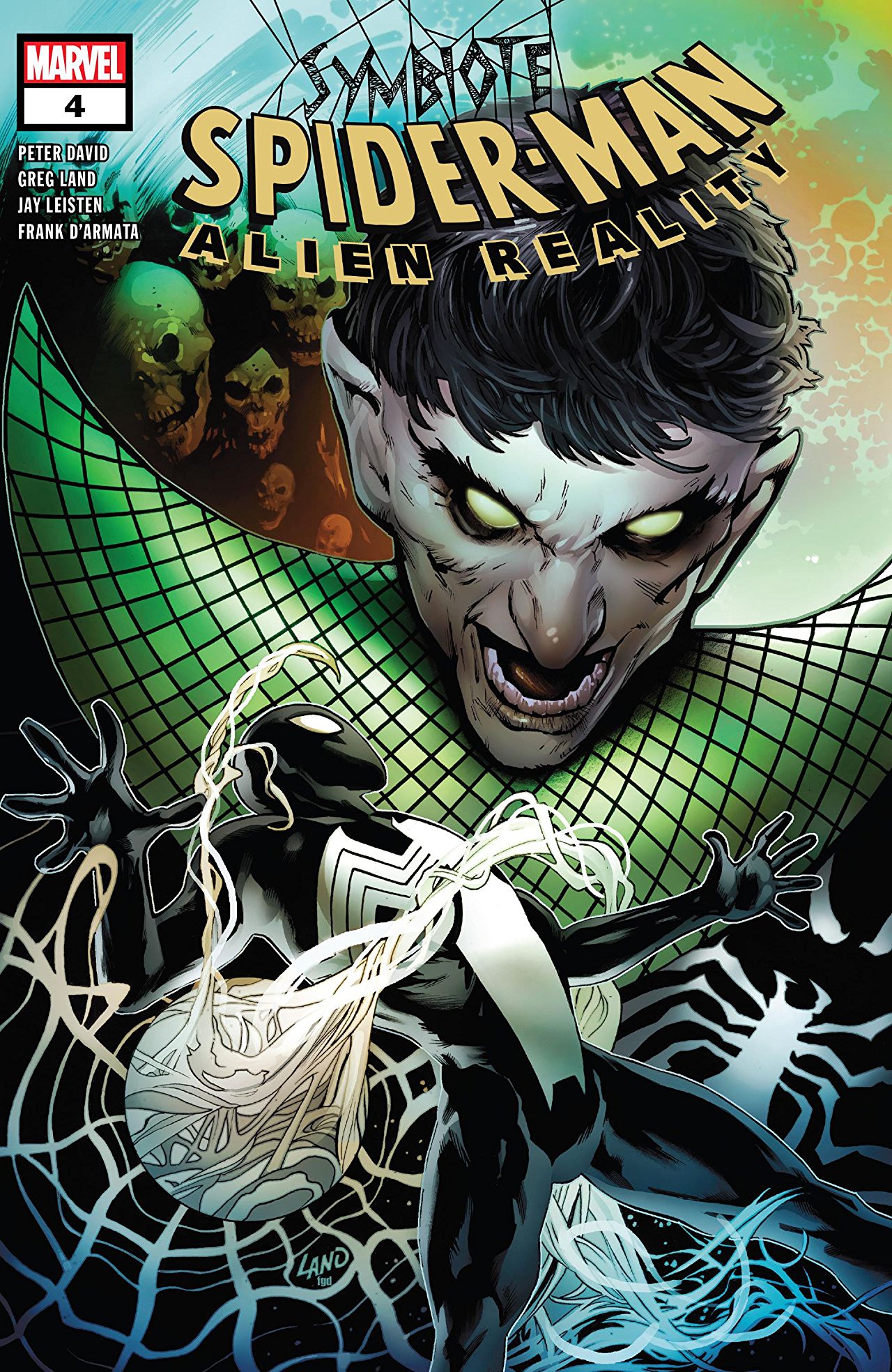 Symbiote Spider-Man: Alien Reality #4 cover