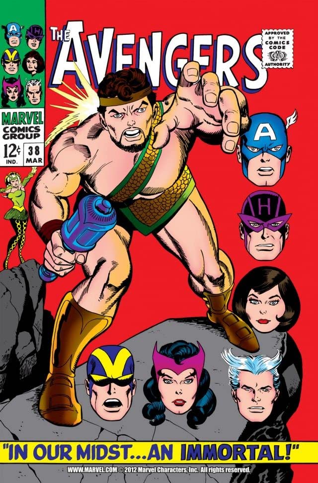 The Avengers #38 cover