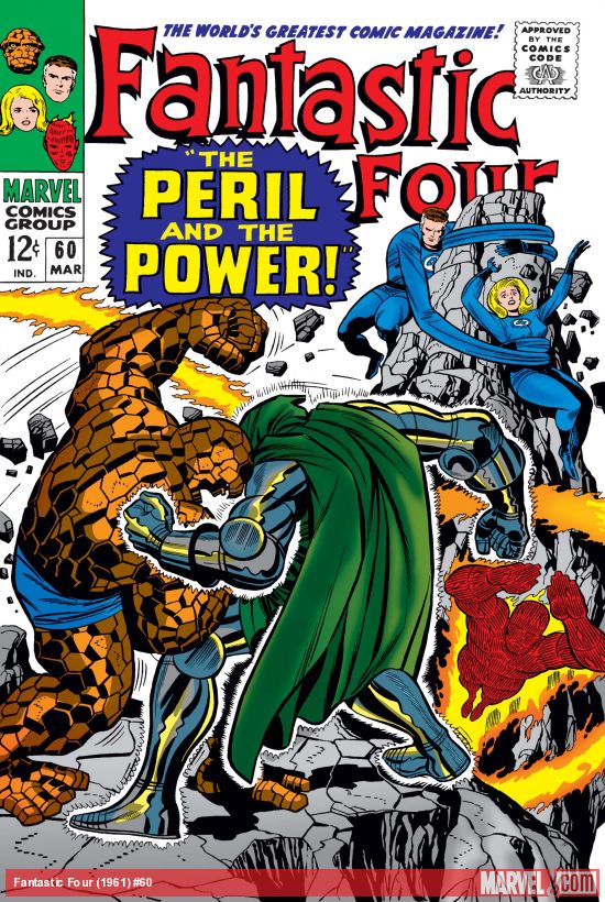 Fantastic Four #60 cover